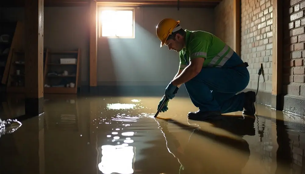 Professional water damage restoration services in Sunfield, MI
